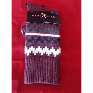 1 Pair Large Marc Ecko Cut & Sew Cotton Crew Socks 6-12